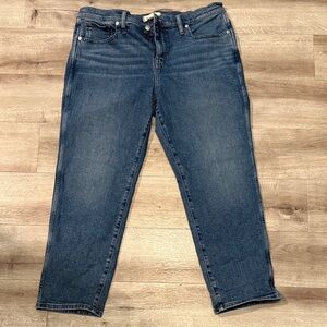 Madewell Petite Stovepipe Jeans LIKE NEW
